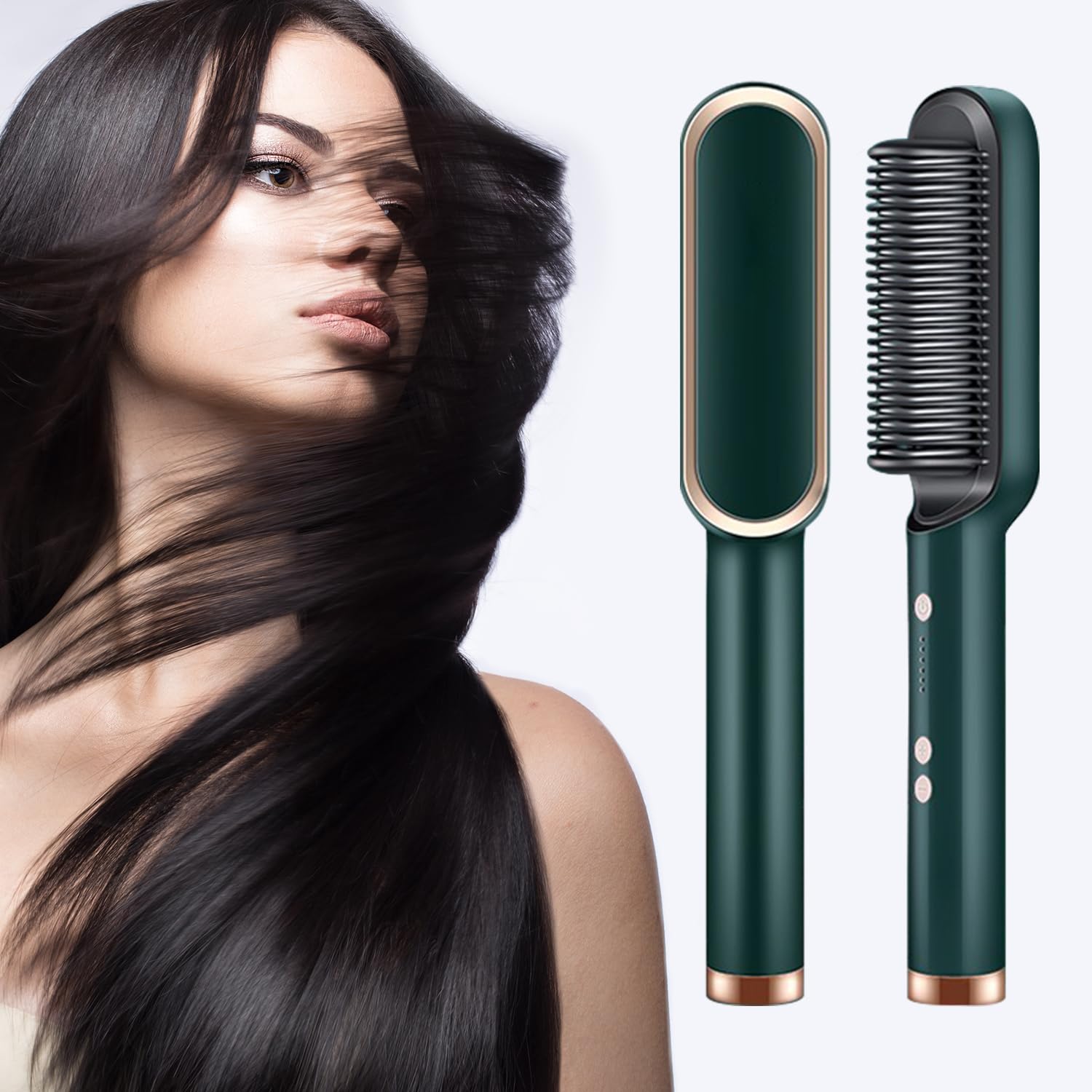 Hair Straightener Brush