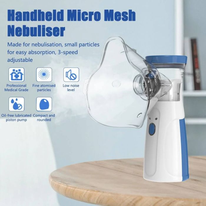 Portable mesh nebulizer